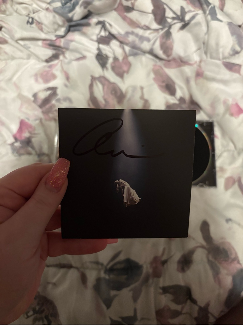 Eternal sunshine brighter days ahead signed cd Ariana grande